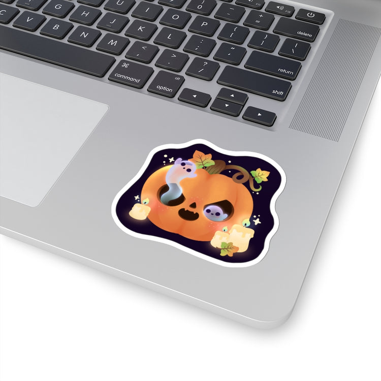 Pumpkin Ghosts Sticker