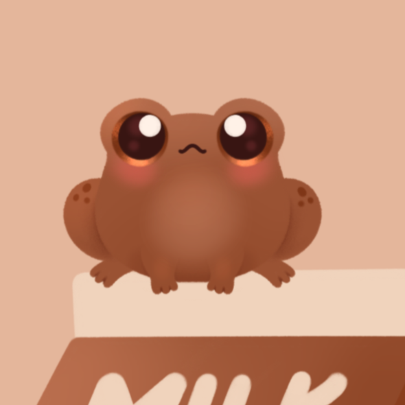 Chocolate Milk Frog Phone Wallpaper