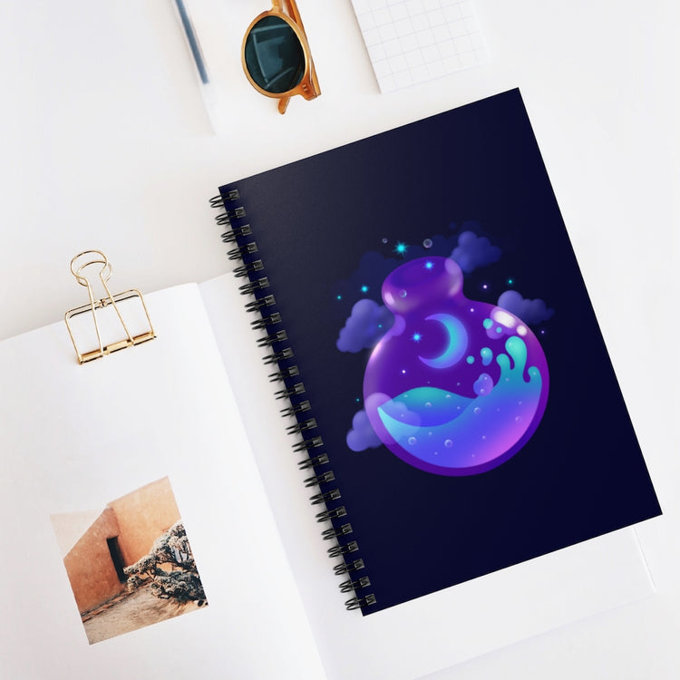 Moon Potion Spiral Notebook