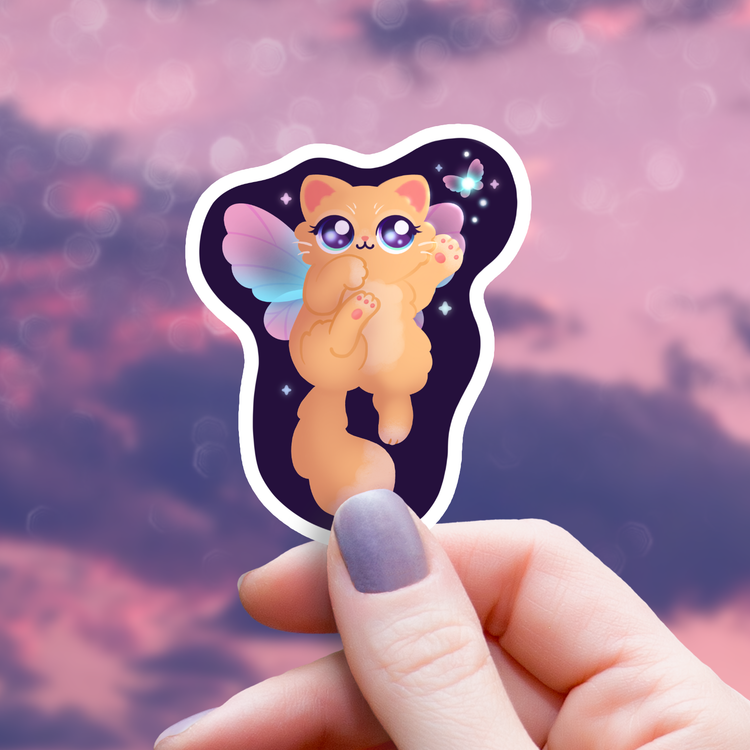 Fairy Cat Sticker