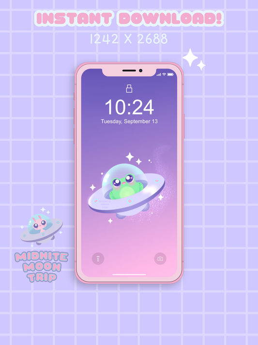 Frog Alien Phone Wallpaper