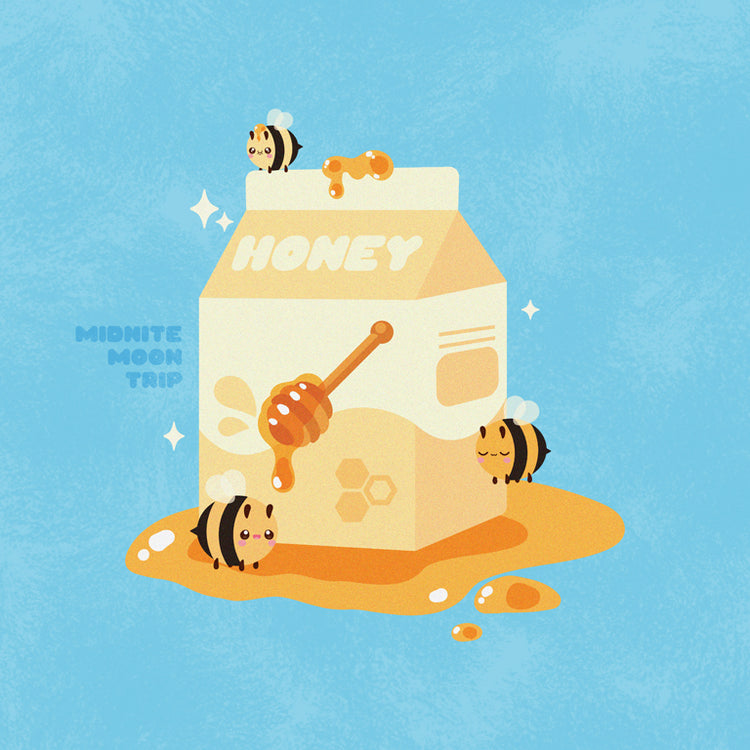 Honey Bee Milk Carton Shirt
