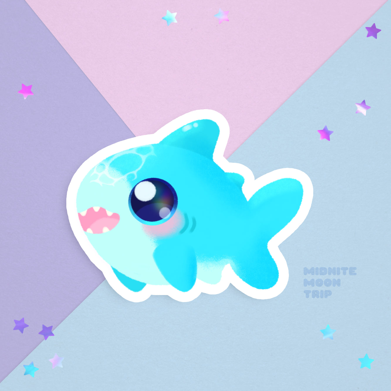 Cute Shark Sticker